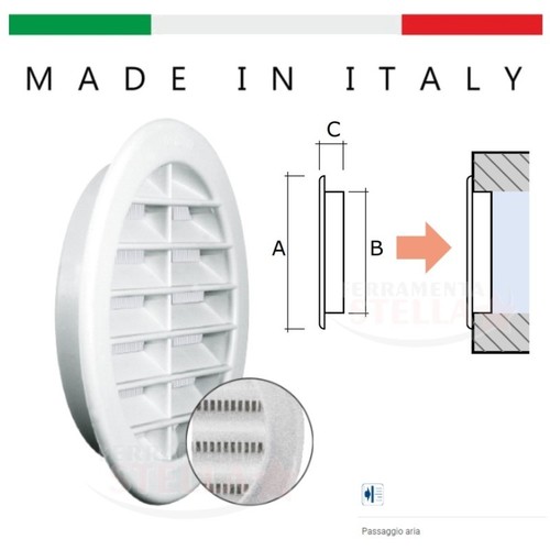 Griglia plastica aria - griglia,