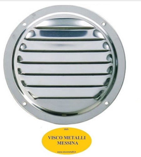 Griglia areazione tonda in - tonda,